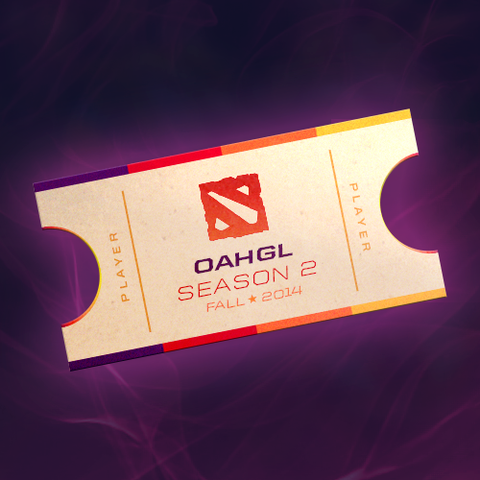 OAHGL Dota 2 Season 2 League Ticket